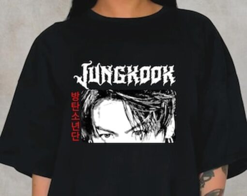 Kpop Idol Bts Jeon Jungkook T-shirt Best Fans Gift