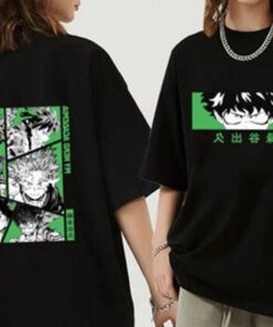 My Hero Academia Character Deku Graphic T-shirt For Anime Fans