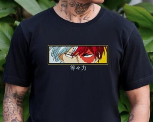 My Hero Academia Todoroki Shoto Eyes Unisex T-shirt For Anime Fans