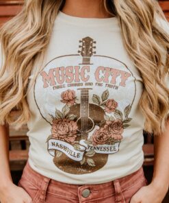 Nashville Vintage Shirt For Country Music Fan