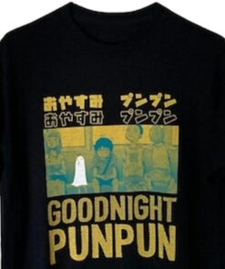 Japanese Manga Oyasumi Punpun Print Pocket Unisex T-shirt