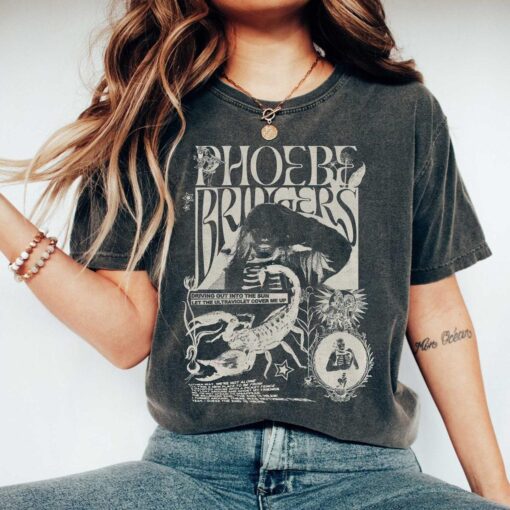 Phoebe Bridgers Punisher Reunion Tour Graphic T-shirt Fans Gifts