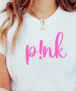 P!nk Singer Text T-shirt Best Gifts For Fans