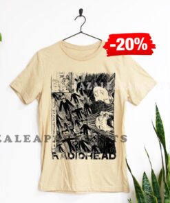 Radiohead Scribble Kid A Album Graphic Unisex T-shirt