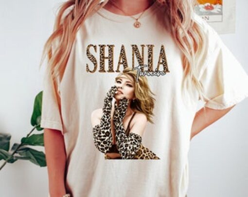 Shania Twain Let’s Go Girls Vintage Graphic T-shirt Best Fan Gifts