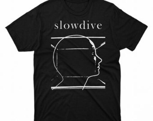 Slowdive English Rock Band Slowdive Album Graphic T-shirt