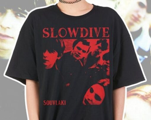 Slowdive Rock Band Souvlaki Album Cover Graphic Unisex T-shirt