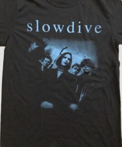 80s Band Slowdive Graphic Unisex T-shirt For Rock Music Fans
