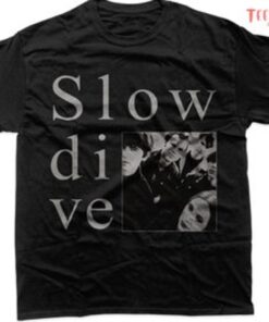 Slowdive English Rock Band Slowdive Album Graphic T-shirt