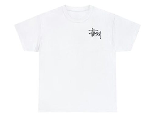 Stussy Brand Logo Shirt Streetwear Style T-shirt