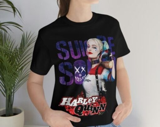 Suicide Squad Harley Queen Graphic Unisex T-shirt