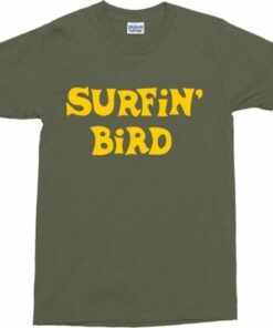 Surfin Bird Retro Ramone T shirt 1