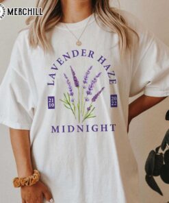 Midnights Album Lavender Haze Ts Shirt