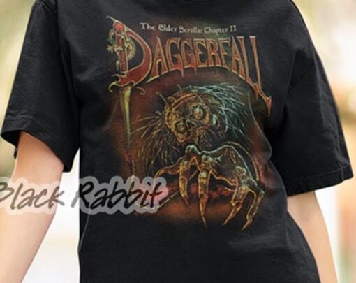 The Elder Scrolls Daggerfall Graphic Unisex Game T-shirt