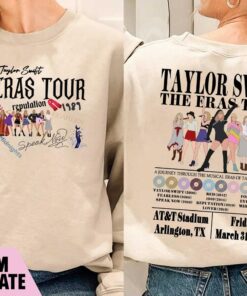 The Eras Tour Taylor Swift Concert T-shirt For Swifties