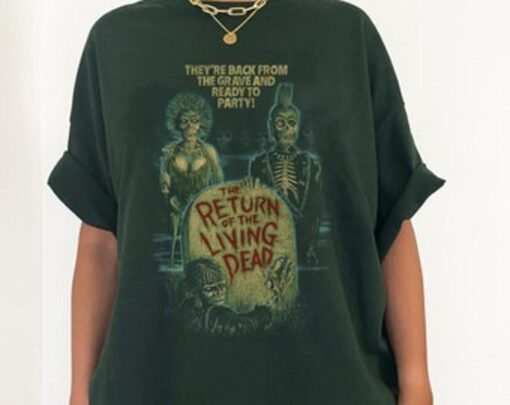 The Return Of The Living Dead Horror Film Graphic Unisex T-shirt