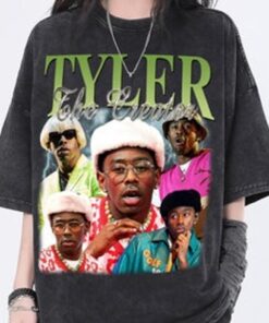 Tyler The Creator Rapper Vintage Retro Style T-shirt Fan Gifts