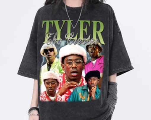 Tyler The Creator Rapper Vintage Retro Style T-shirt Fan Gifts