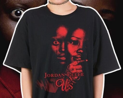 Us Horror Moive Jordan Peele Graphic Unisex T-shirt