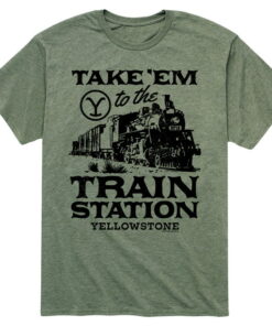 Yellowstone Train Station Shirt