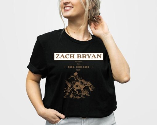 Zach Bryan Concert T Shirt