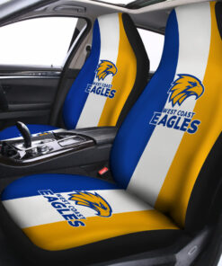 West Coast Eagles Logo Car Seat Covers