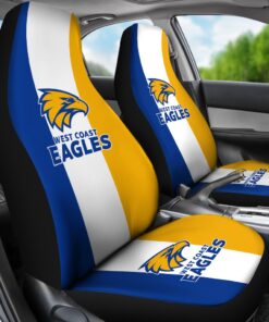 West Coast Eagles Logo Car Seat Covers