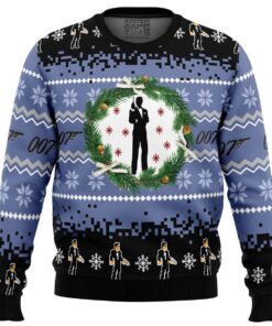 007 James Bond Best Ugly Christmas Sweaters 1