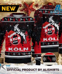 1. FC Köln Ugly Christmas Sweater For Men And Women