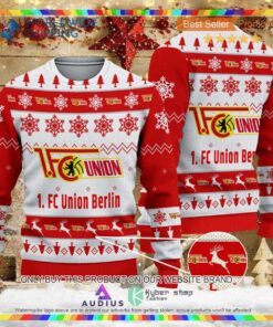 1. Fc Union Berlin Ugly Christmas Sweater For Fans