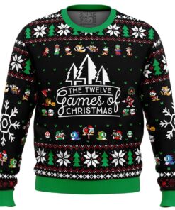 Atari Logo Simple Style Ugly Christmas Sweater Best Gift For Fans