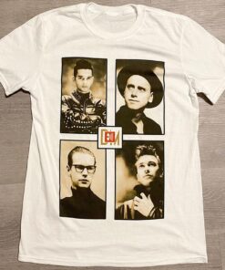 1988 Usa Tour Depeche Mode Concert T-shirt 80s Band Fans Gifts