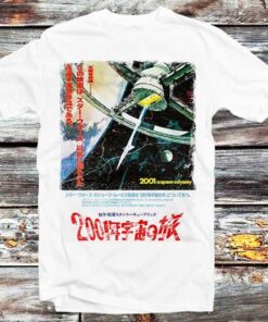 2001 A Space Odyssey Japanese Poster T-shirt Gift For Sci-fi Movies Fans