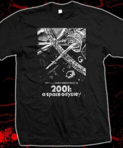 2001 A Space Odyssey Japanese Poster T-shirt Gift For Sci-fi Movies Fans