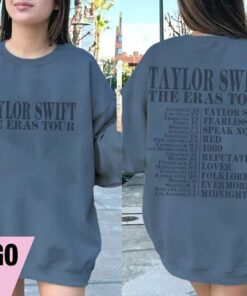 2023 The Eras Tour In Usa Taylor Swift Concert T-shirt Gifts For Fans