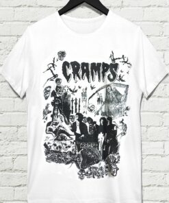 80s Band The Cramps Unisex T-shirt Concert Tour Shirt Best Fans Gifts