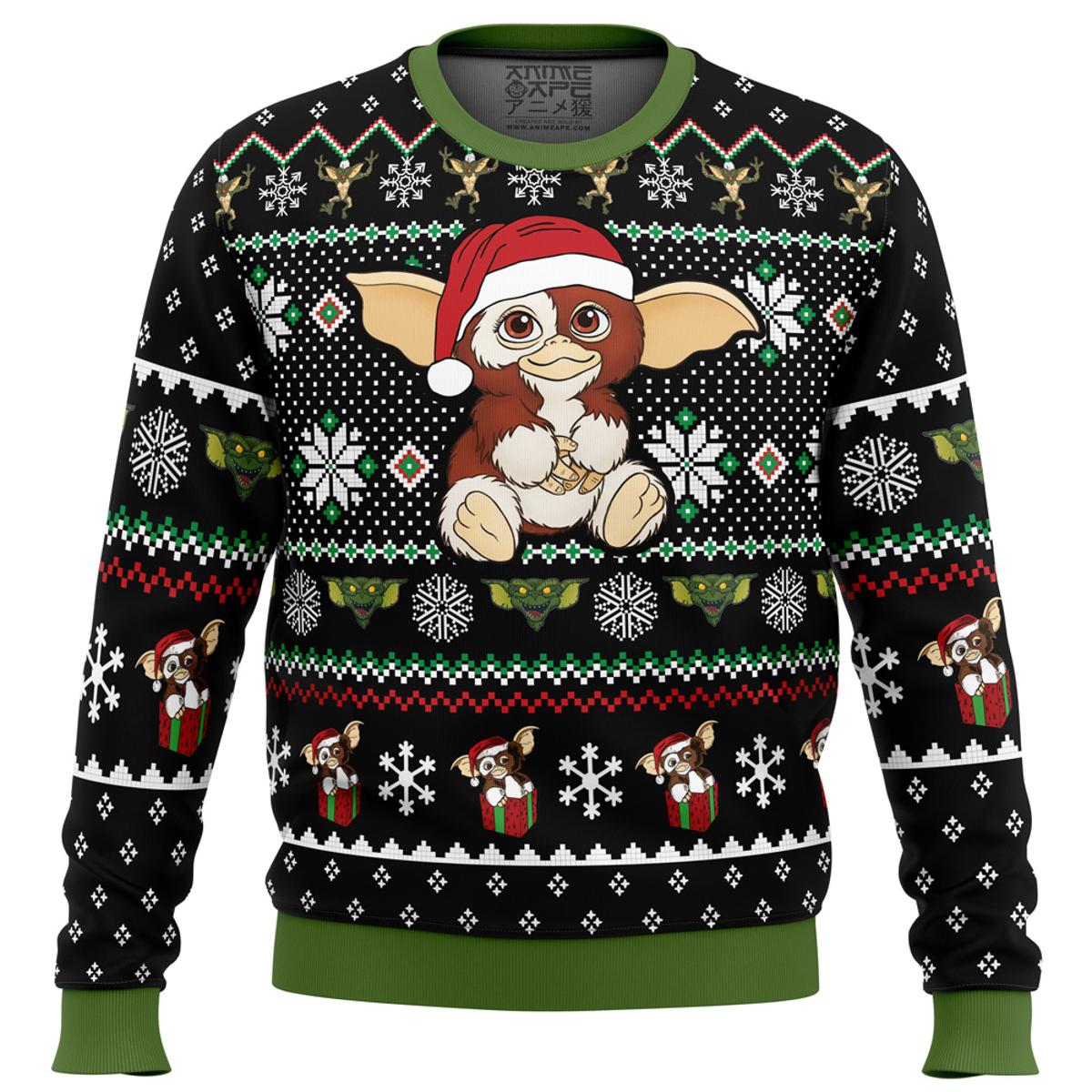 Fist Of The North Star Omae Wa Mou Shindeiru Funny Internet Meme Ugly Christmas Sweater Best Gift For Fans