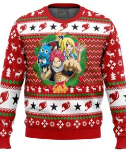 A Christmas Tail Fairy Tail Womens Ugly Christmas Sweater