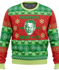 A Festivus For The Rest Of Us Seinfeld Plus Size Ugly Christmas Sweater 1