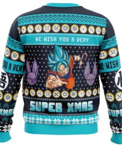 A Very Saiyan Christmas Dragon Ball Z Best Ugly Xmas Sweater Funny Gift For Fans