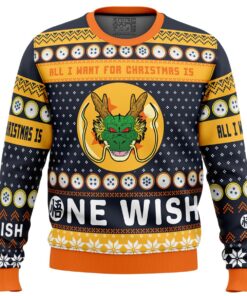 A Very Shenron Christmas Dragon Ball Z Christmas Sweater For Men And Women 1