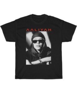 90s Retro Style Aaliyah Vintage T-shirt Gift For Fans