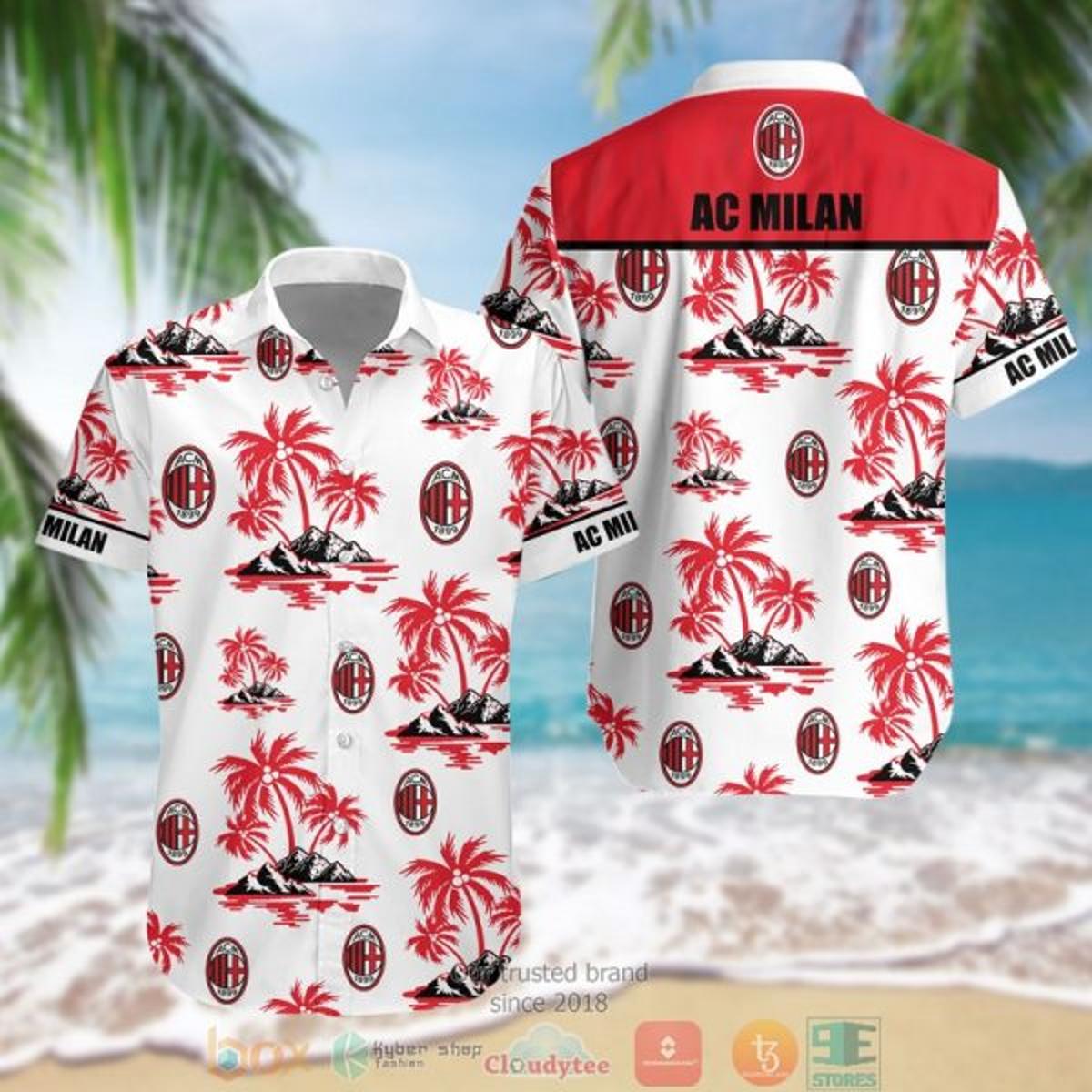 Ac Milan Win Like Milan Special Style Black Hawaiian Shirt Best Gift Ideas