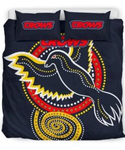 Adelaide Crows Indigenous Black Doona Cover 4