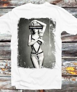 Adult Censored Women Vintage Retro Style T Shirt