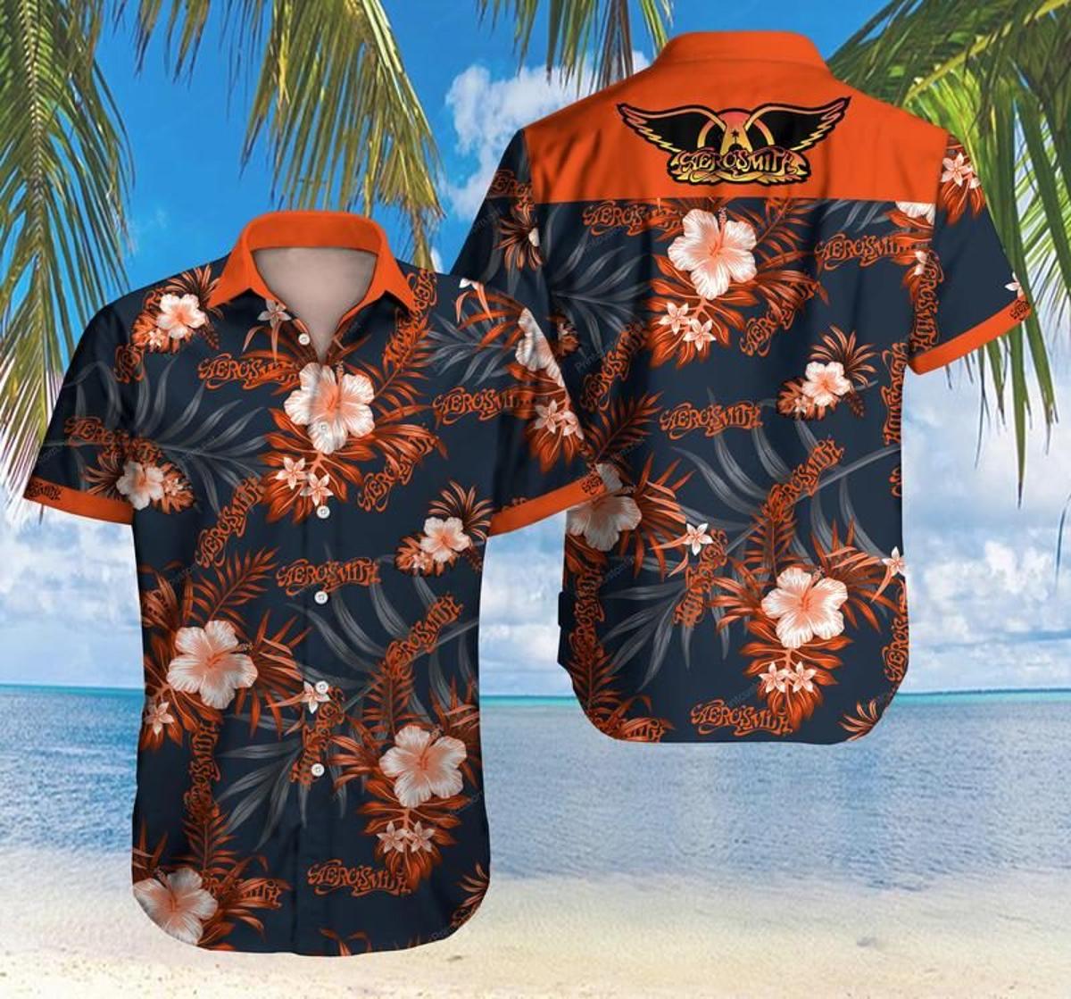 Aerosmith Permanent Vacation Album Vintage Hawaiian Shirt Best Gift For Fans