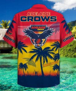 Afl Adelaide Crows Summer Beach Patterns Hawaiian Shirt Best Gifts For Fans 2