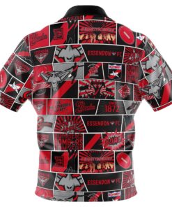 Afl Essendon Bombers Football Team Since 1872 Vintage Aloha Shirt Gift For Fans 2