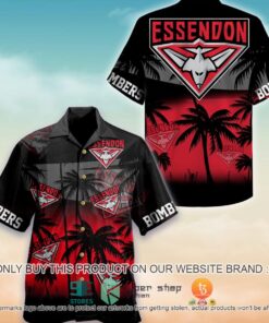 Essendon Bombers Custom Name Number Rose Dragon Zip Hoodie