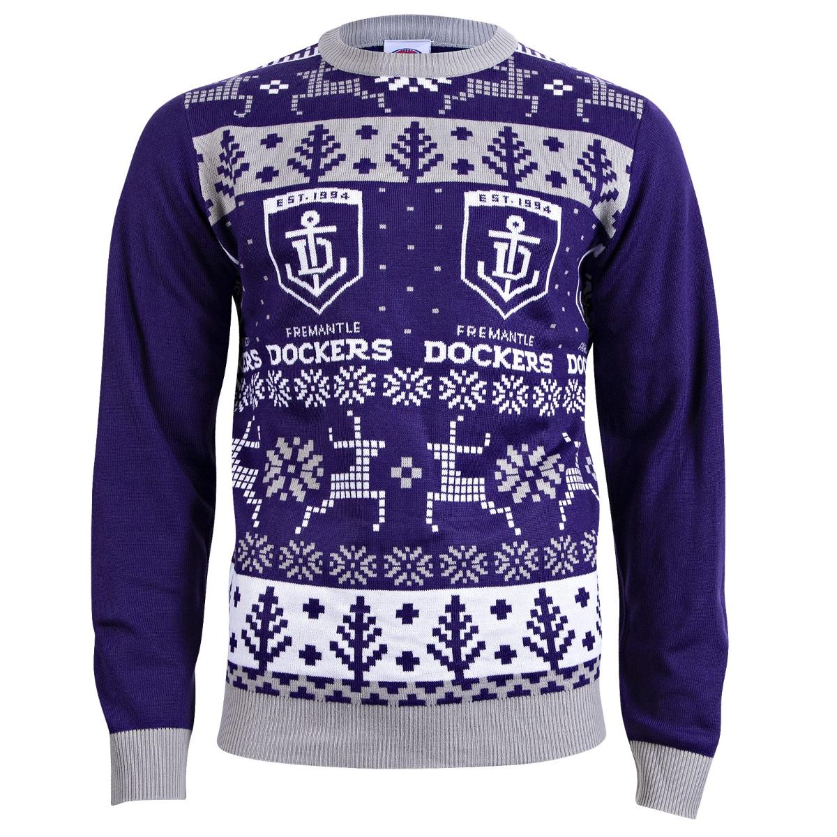 AFL Fremantle Dockers Ugly Christmas Sweater